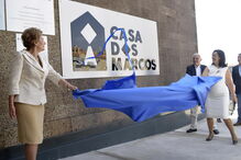 Maria cavaco Silv,  inauguração,  da Casa dos Marcos, 2017, raríssimas