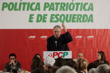 Jerónimo de Sousa no jantar de Natal do PCP, em Braga