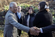 António Costa visitou zonas afetadas pelo incêndio de Pedrógão Grande