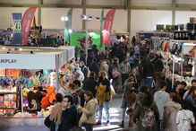Multidão invadiu os pavilhões da Exponor, este domingo, para a Comic Con Portugal 2017