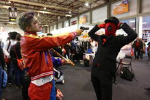 Multidão invadiu os pavilhões da Exponor, este domingo, para a Comic Con Portugal 2017