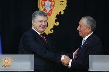 Marcelo Rebelo de Sousa e Petro Poroshenko