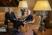 Marcelo Rebelo de Sousa e Petro Poroshenko