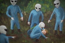 Huggins, extraterrestres, virgindade, filhos 