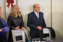 Pinto da Costa com Cláudia Campo