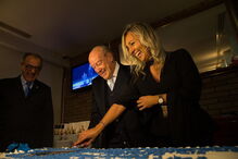 Pinto da Costa com Cláudia Campo