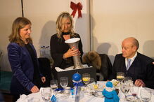 Pinto da Costa com Cláudia Campo