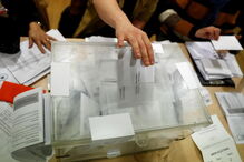 Contagem de votos na Catalunha