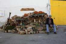 Oito toneladas de pedra criam presépio original em Mourolinho