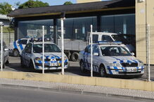 Viaturas da PSP avariadas e sinistradas 