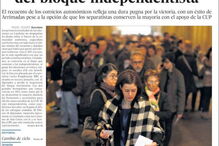 Jornais espanhóis reagem às eleições na Catalunha