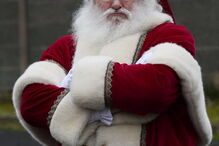 O Pai Natal Dave Upson está com varicela e foi obrigado a 'cancelar' o Natal