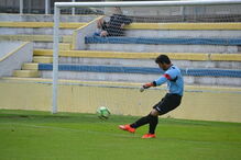 João Silva é atleta no clube de futebol União Sintrense 