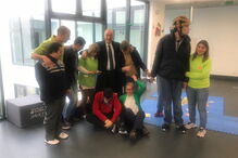 Marcelo visita Casa dos Marcos na véspera de Natal