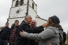 Marcelo em Pedrógão Grande no Natal