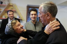 Marcelo em Pedrógão Grande no Natal