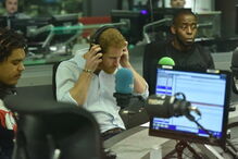 Príncipe britânico Harry na BBC