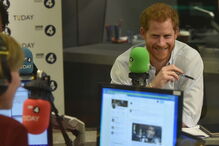 Príncipe britânico Harry na BBC