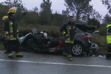 Violenta colisão frontal em Tondela faz onze feridos