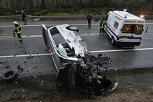 Violenta colisão em Tondela