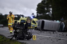 Violenta colisão em Tondela