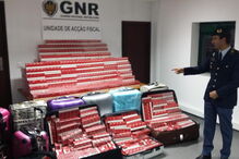 Mais de 200 mil cigarros apreendidos na fronteira de Vilar Formoso