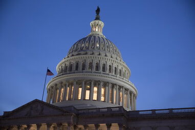 O Capitólio, em Washington, onde funciona o Senado dos Estados Unidos