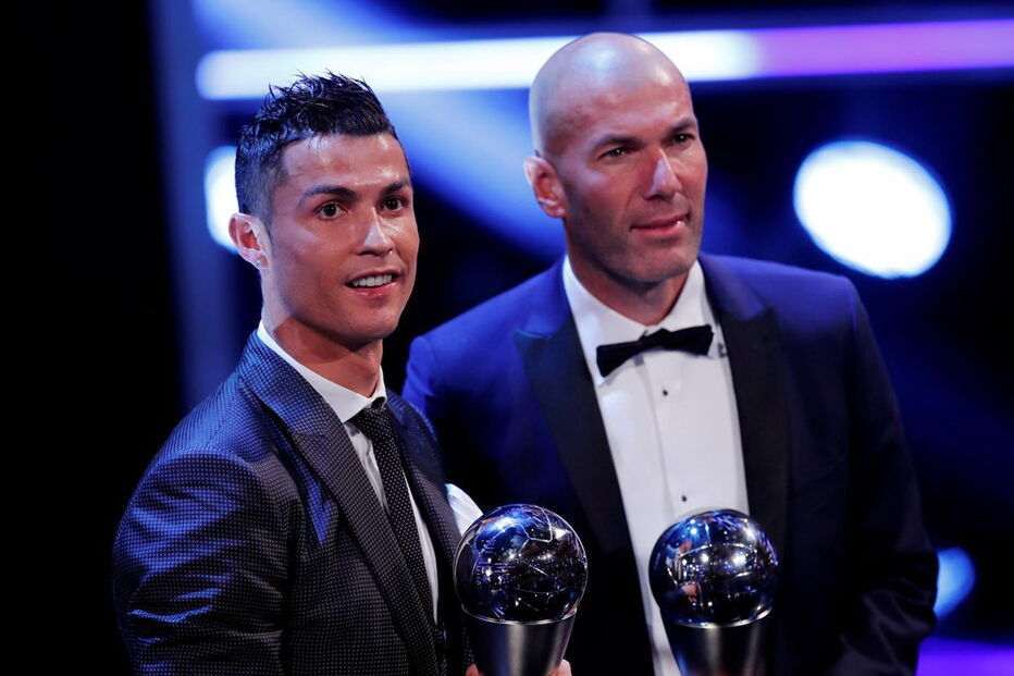Zidane e Ronaldo premiados na Gala da FIFA