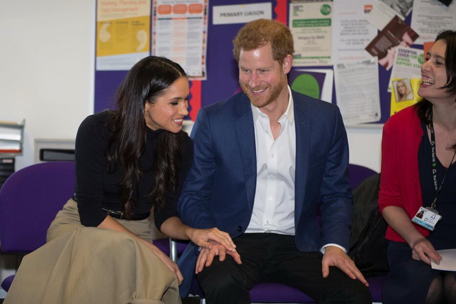 Primeiro evento real do príncipe Harry e Meghan