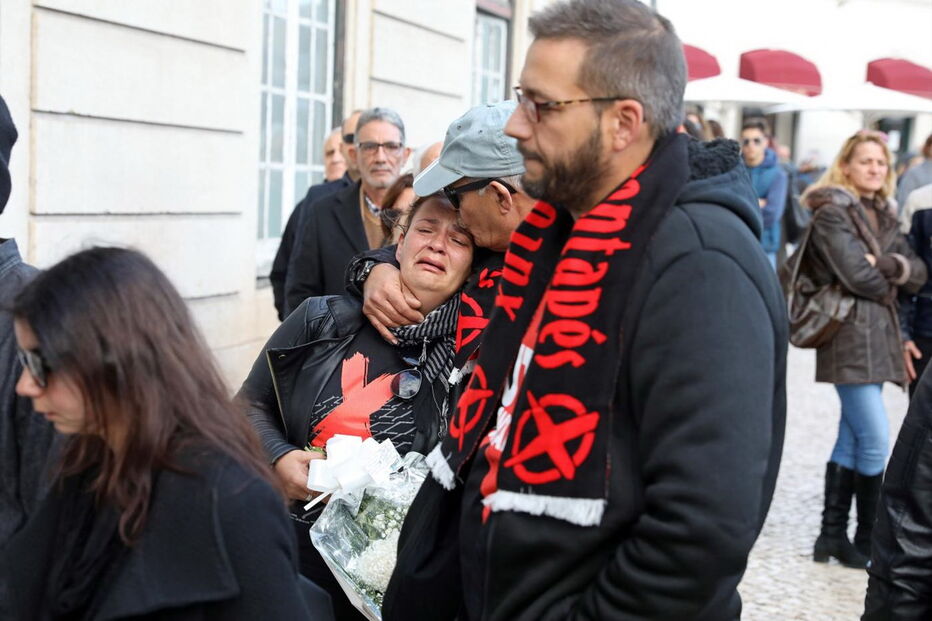 Velório de Zé Pedro, músico guitarrista dos Xutos & Pontapés, no Antigo Museu dos Coches