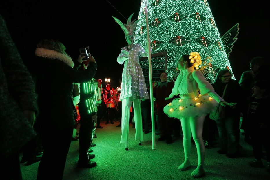 Árvore de Natal de Lisboa tem 30 metros   