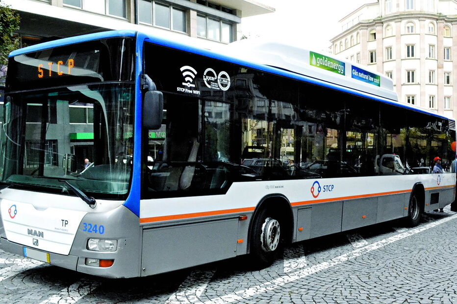 autocarro, porto, STCP