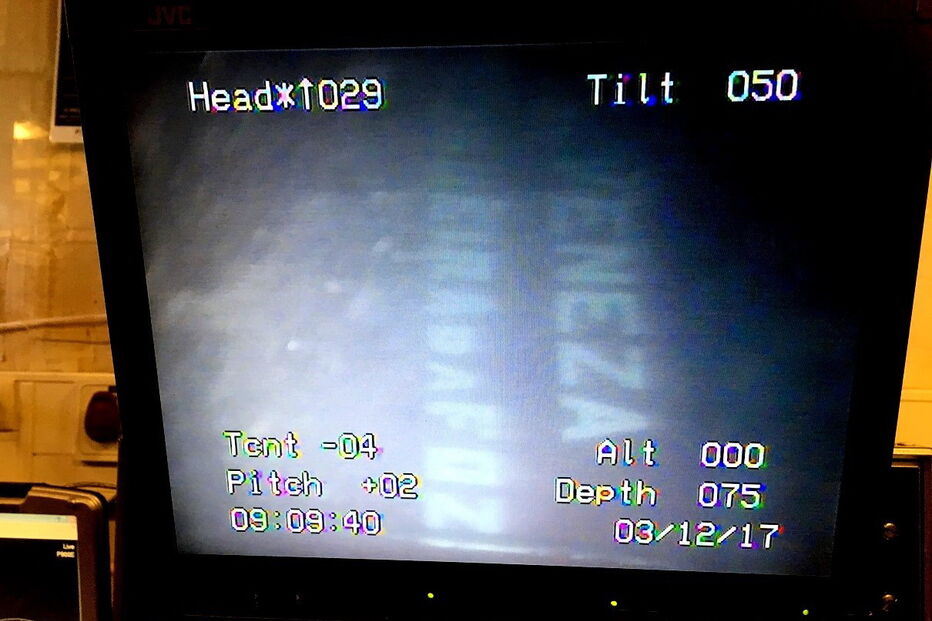 Imagens de video e de sonar mostram veneza no fundo do mar
