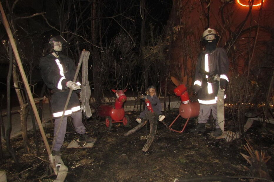 bombeiros, presépio, fogos, incêndios, pedrógão, mortos, vítimas