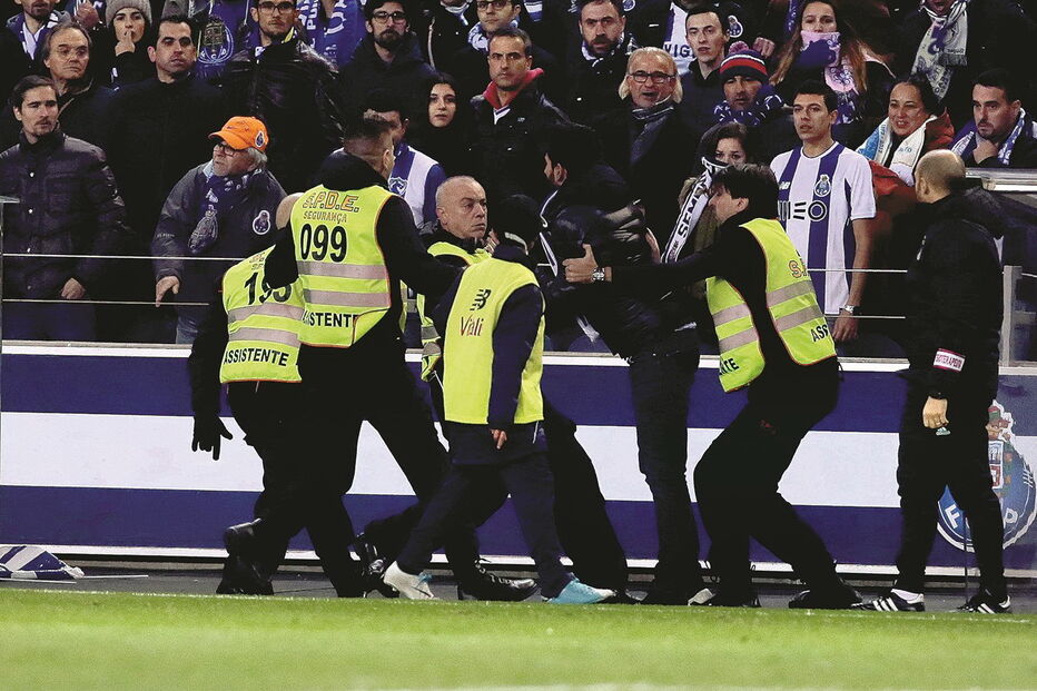 José Pereira detido após ter agredido o benfiquista Pizzi 