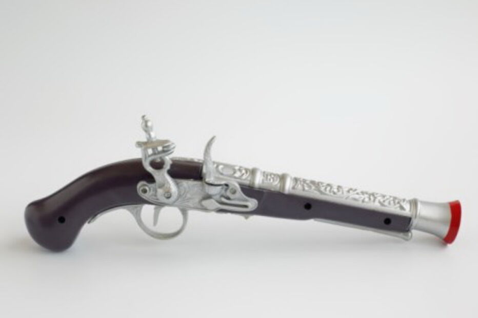 Pistola de plástico