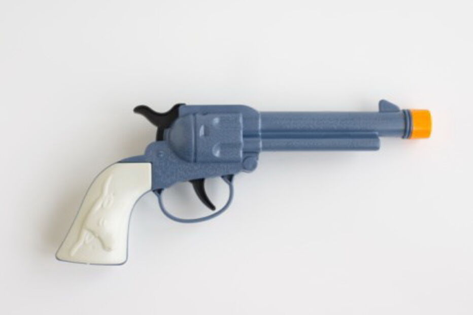 Pistola de plástico