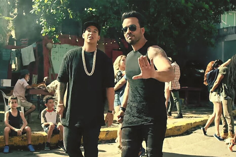 Os porto-riquenhos Daddy Yankee e Luis Fonsi em ‘Despacito’ 