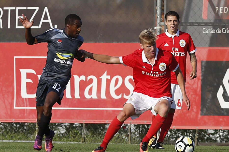 Keton Parks jogou pela equipa principal do Benfica contra o Setúbal