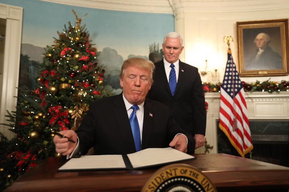 Donald Trump reconheceu Jerusalém como capital de Israel