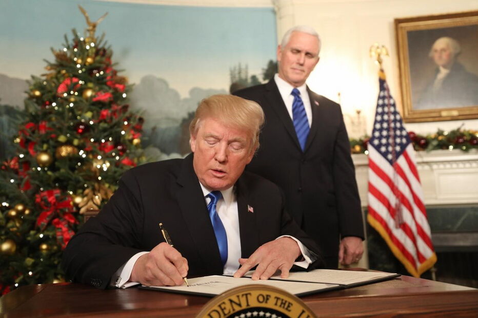 Donald Trump reconheceu Jerusalém como capital de Israel