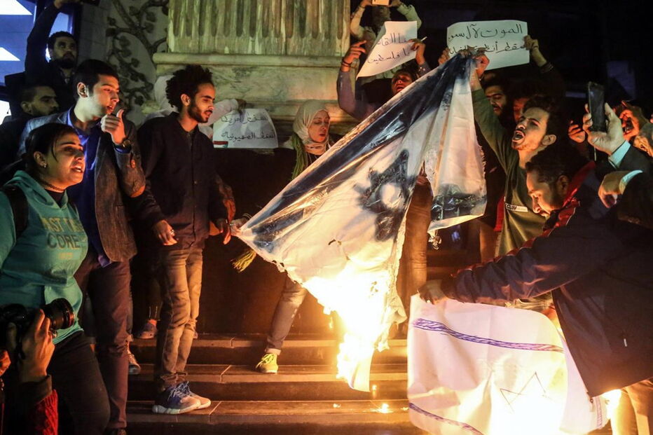 Protestos após Trump reconhecer Jerusalém como capital de Israel