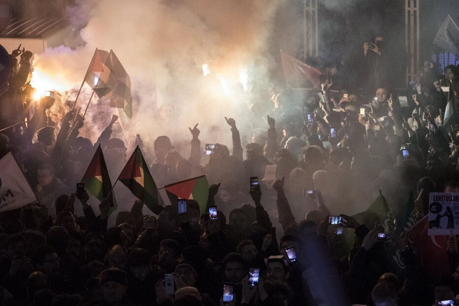Protestos após Trump reconhecer Jerusalém como capital de Israel