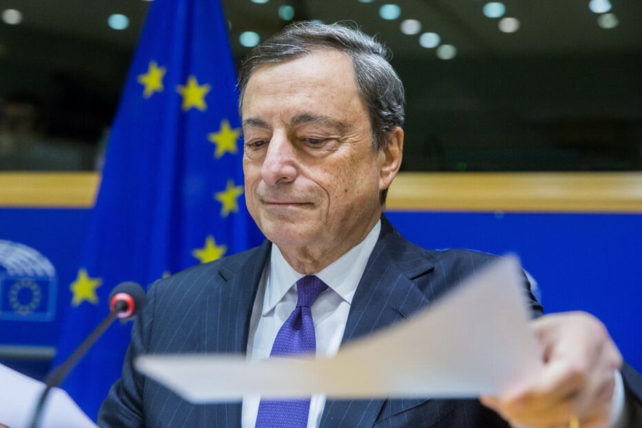 Mário Draghi, presidente do Banco Central Europeu