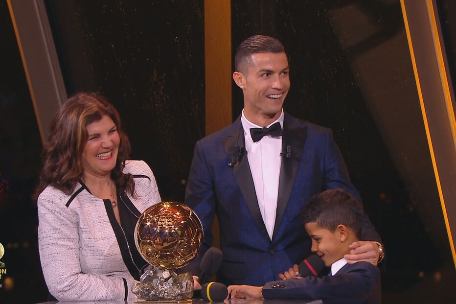 Cristiano Ronaldo venceu a Bola de Ouro 2017