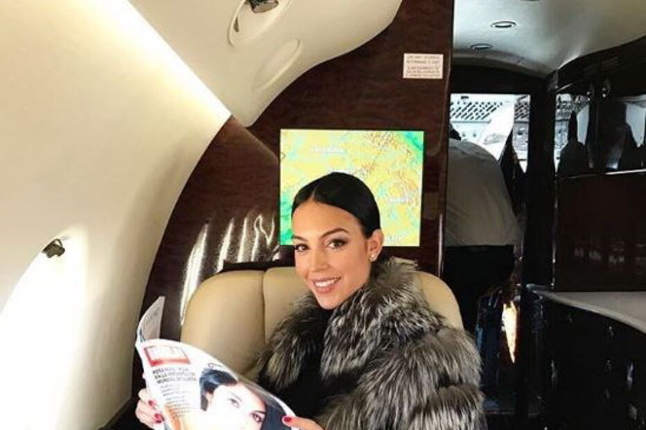 Grogina publicou fotografia com casaco de peles