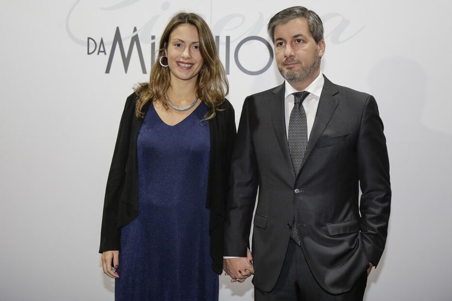 Bruno de Carvalho e a mulher