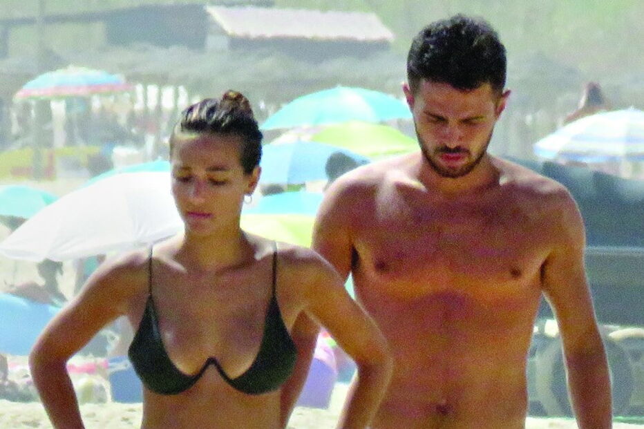 Bernardo Silva e a namorada, Alicia Verrando