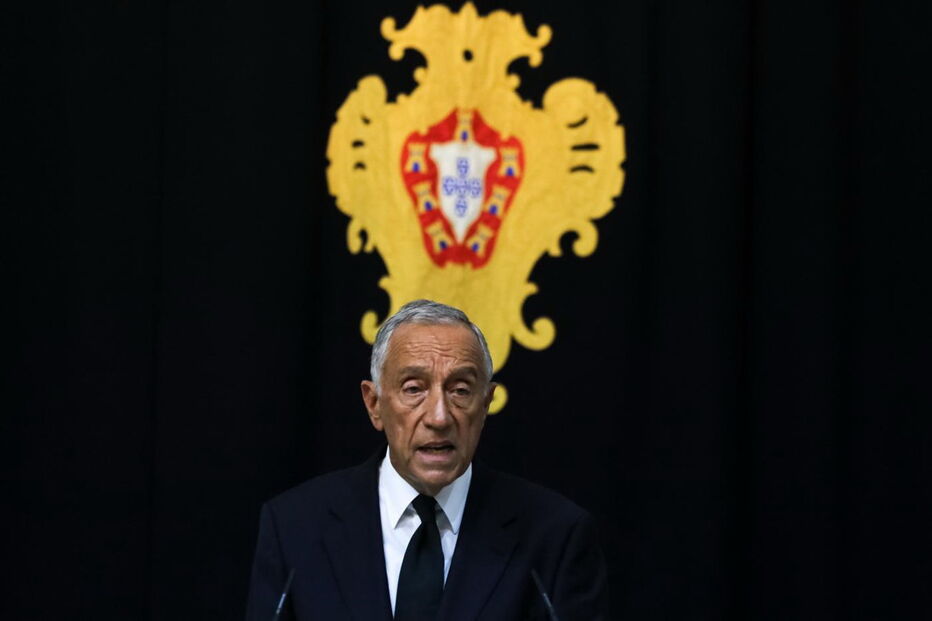 Marcelo Rebelo de Sousa no Palácio de Belém