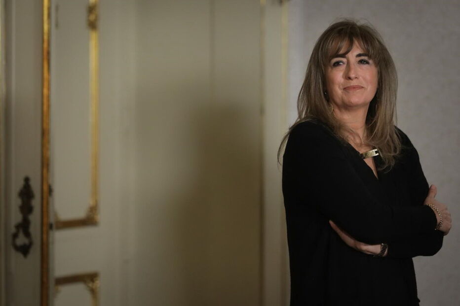 Rosa Zorrinho, na posse como secretária de Estado da Saúde